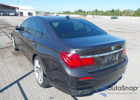 2014 BMW 750I from USA, damaged, VIN WBAYA8C57ED825195